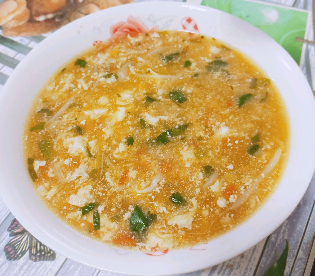 西红柿豆腐汤