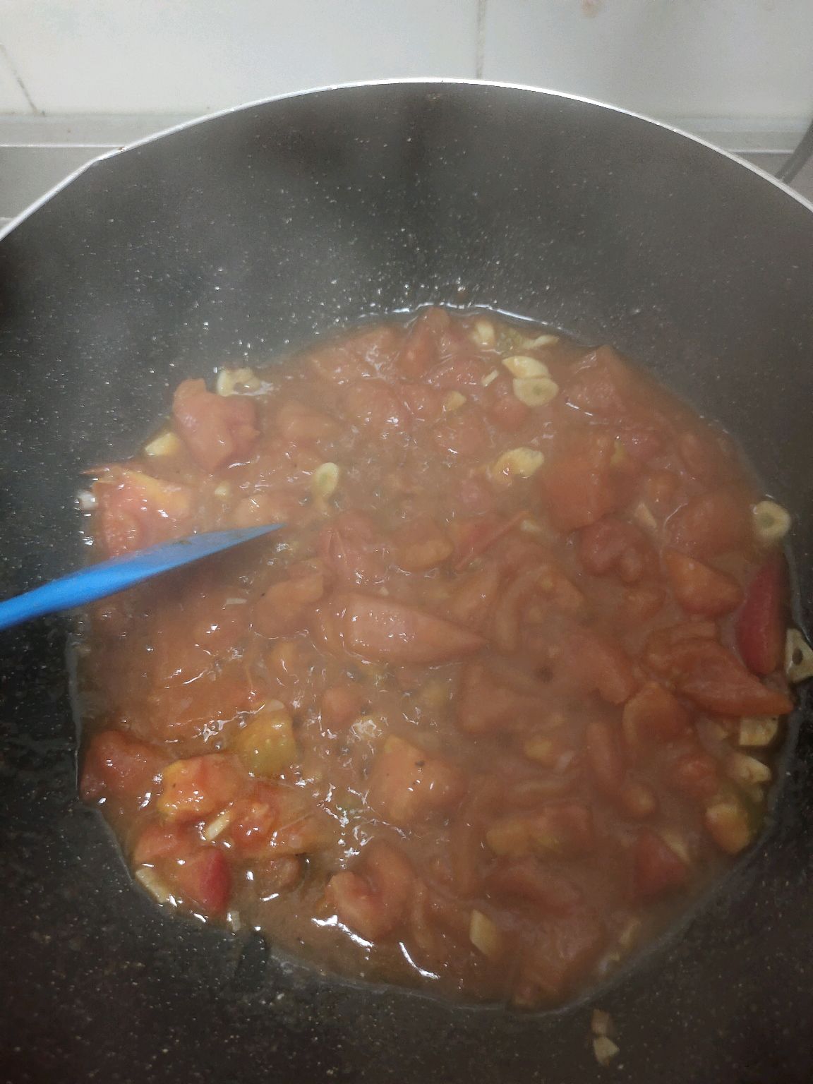 西红柿炖豆腐