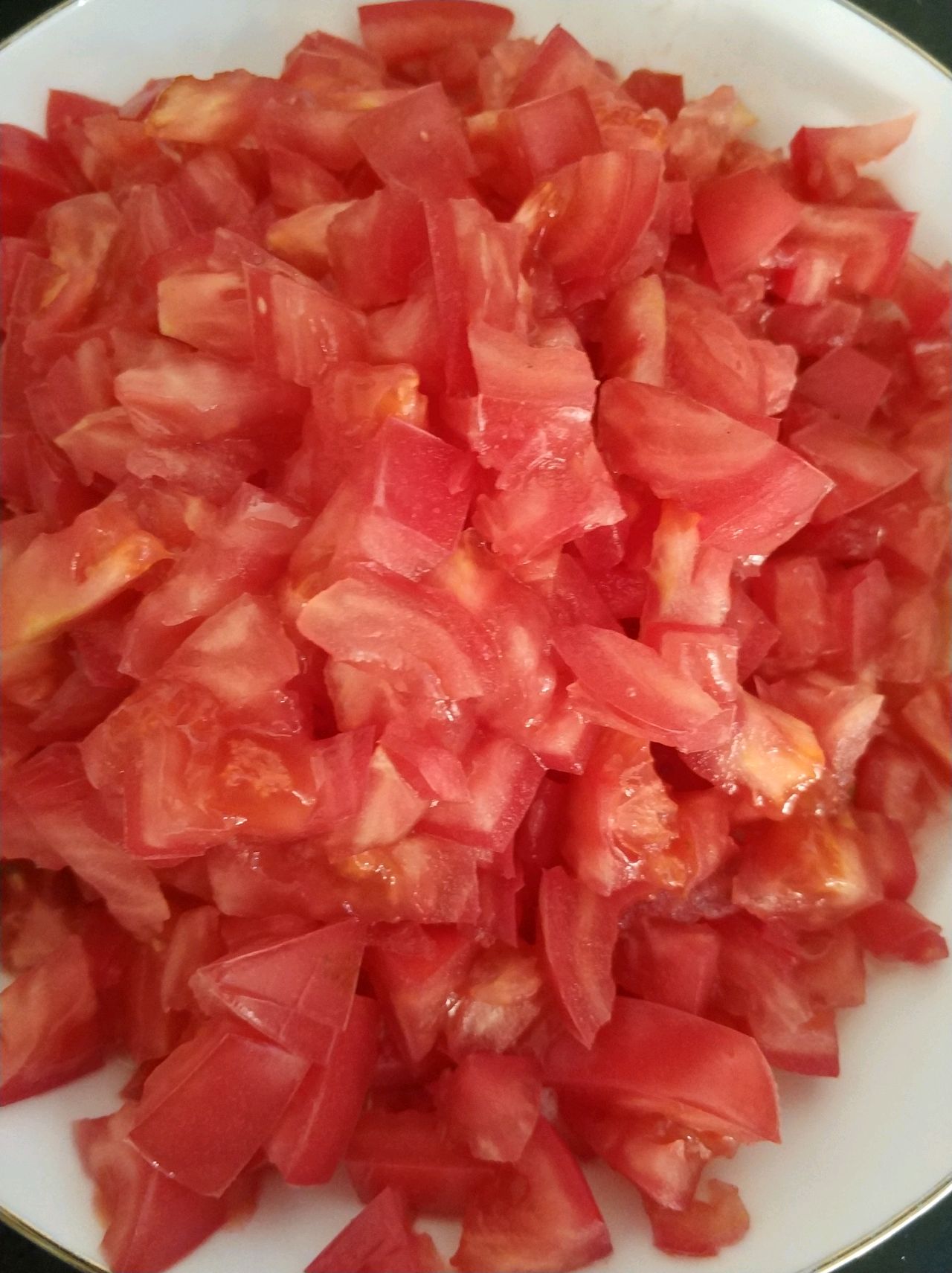 西红柿鸡蛋菠菜绿色面条