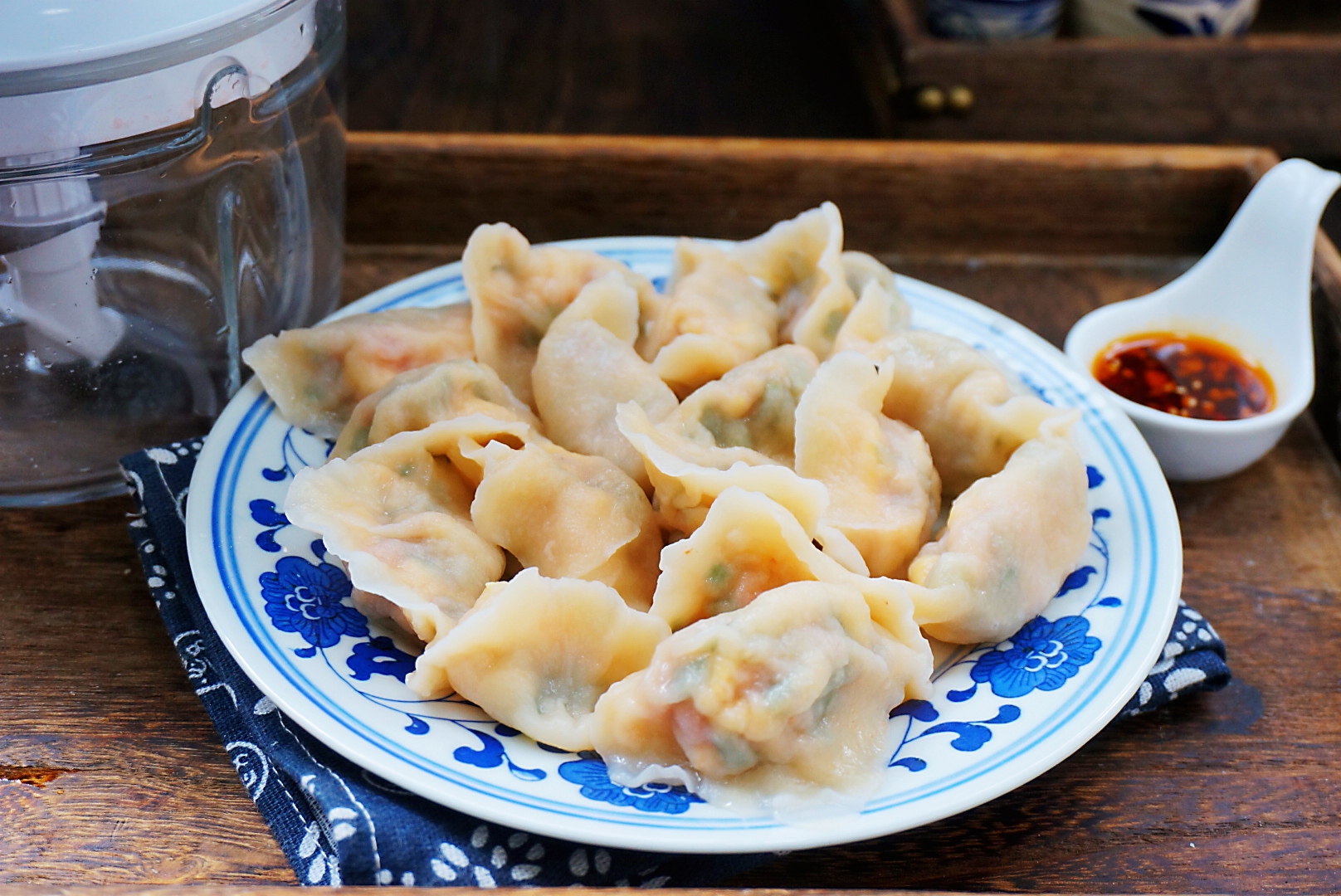 西红柿鸡蛋馅饺子