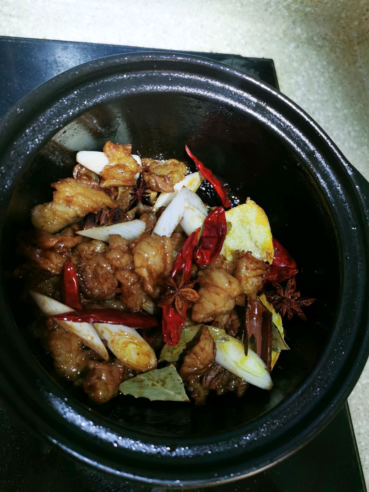西红柿土豆炖牛腩