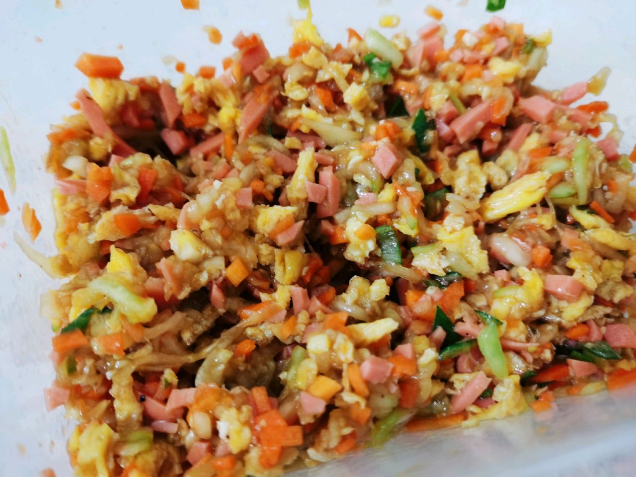 西葫芦胡萝卜鸡蛋丝饼