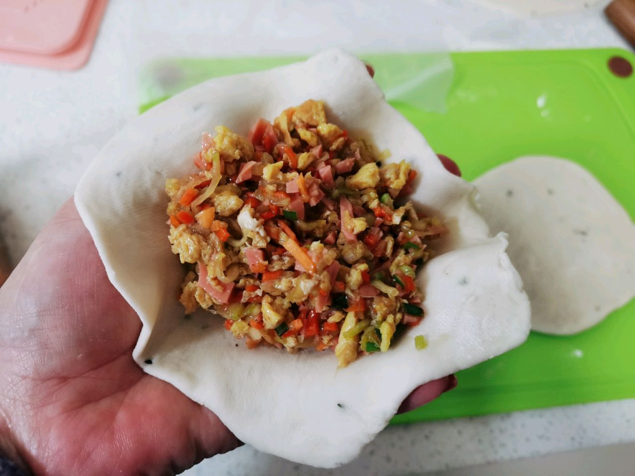 西葫芦胡萝卜鸡蛋丝饼