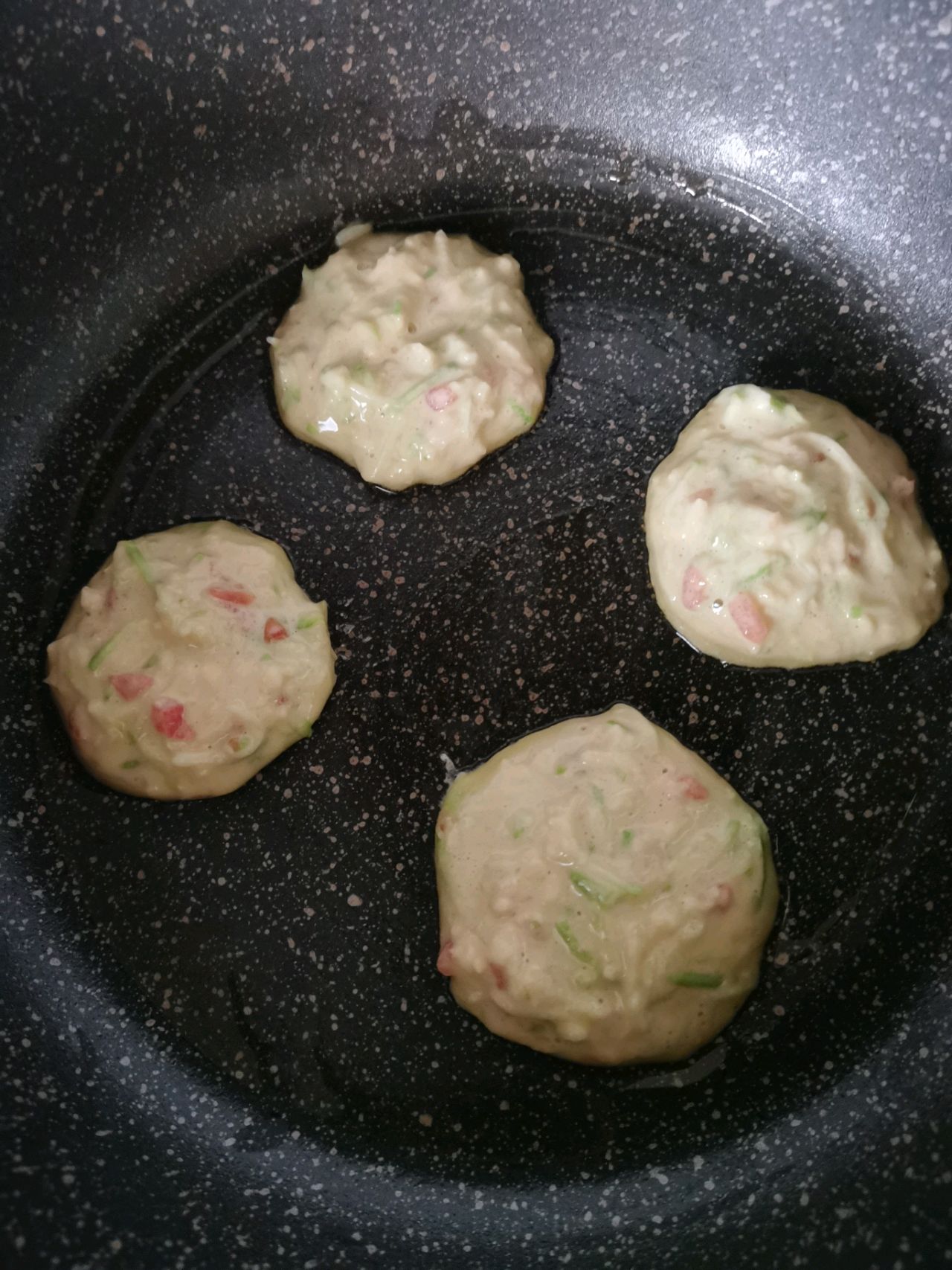 西葫芦苹果饼