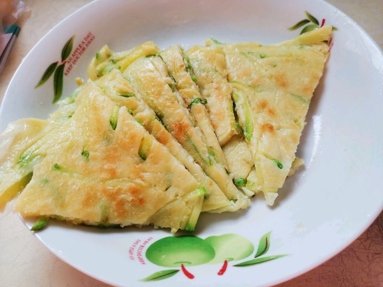西葫芦丝饼