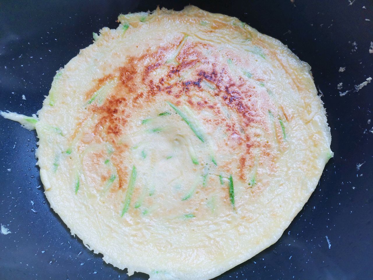 西葫芦丝饼