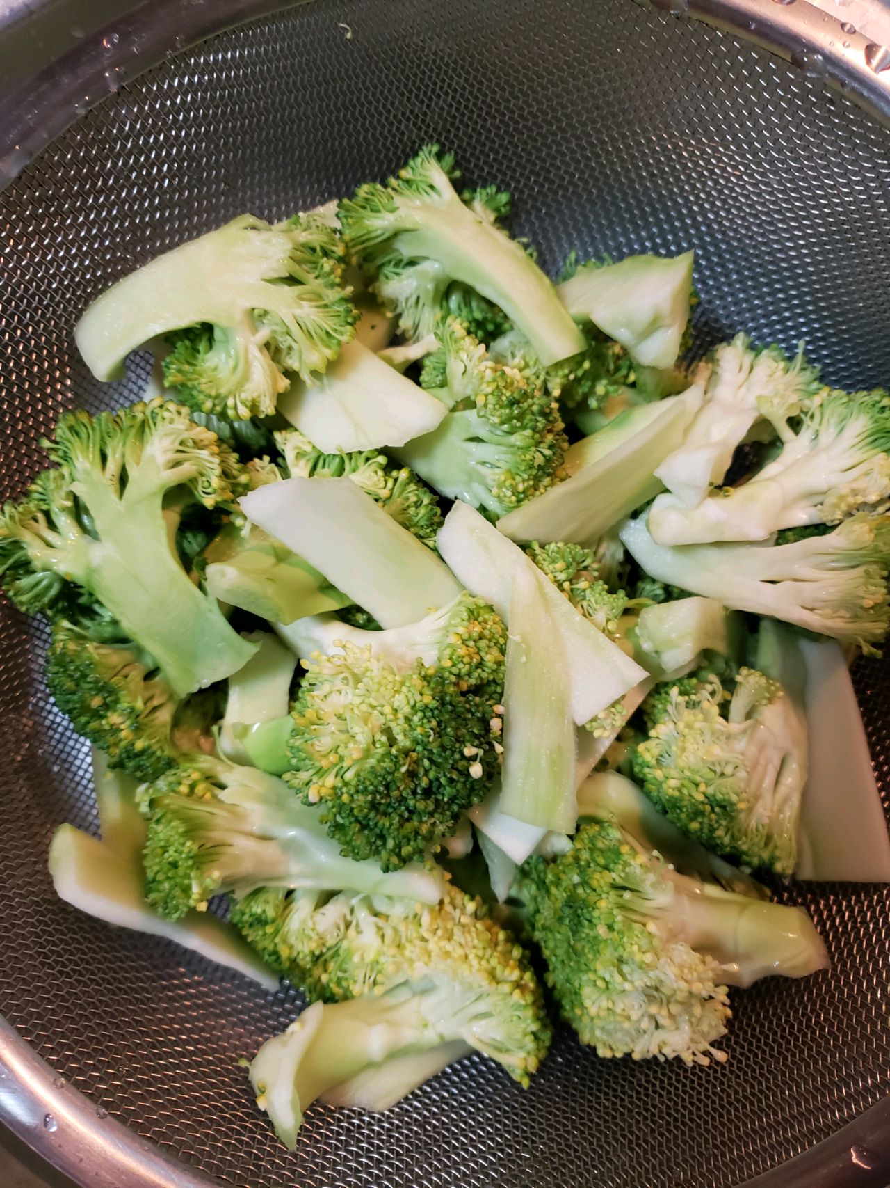 西兰花冬笋炒虾仁