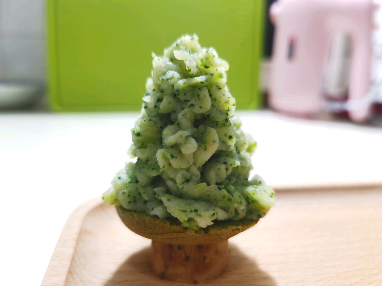 西蓝花土豆泥圣诞树
