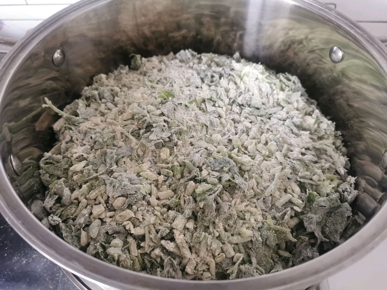 西芹麦饭