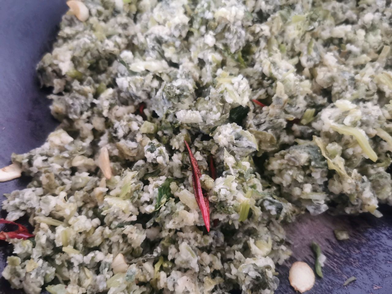 西芹麦饭