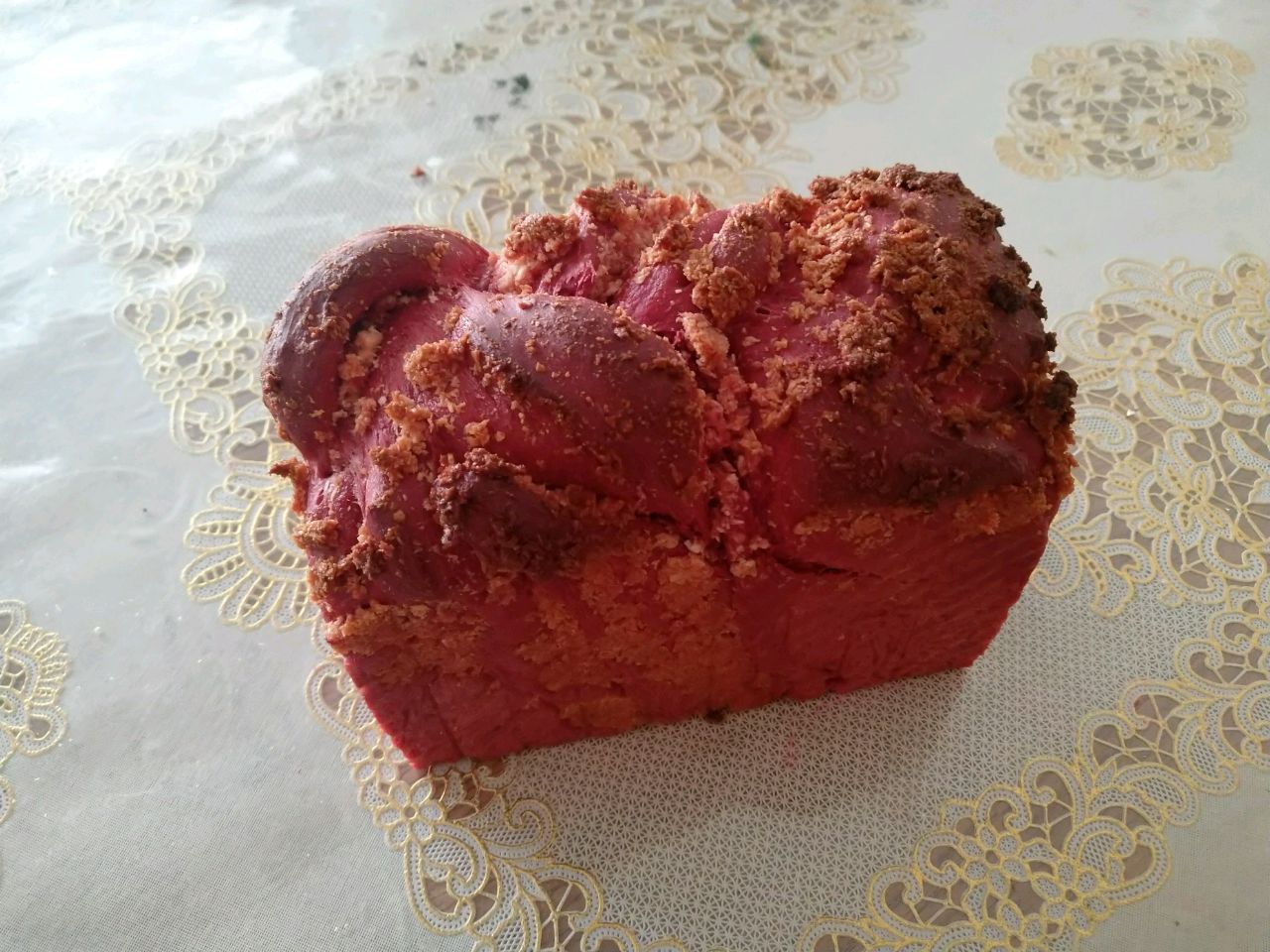 喜庆日子之红丝绒吐司
