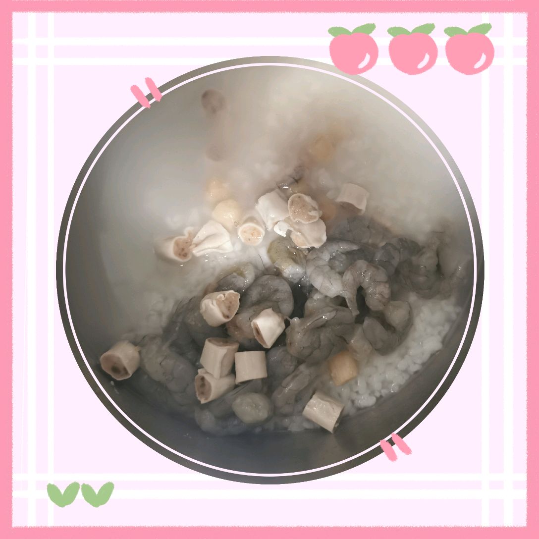 西洋菜虾粥