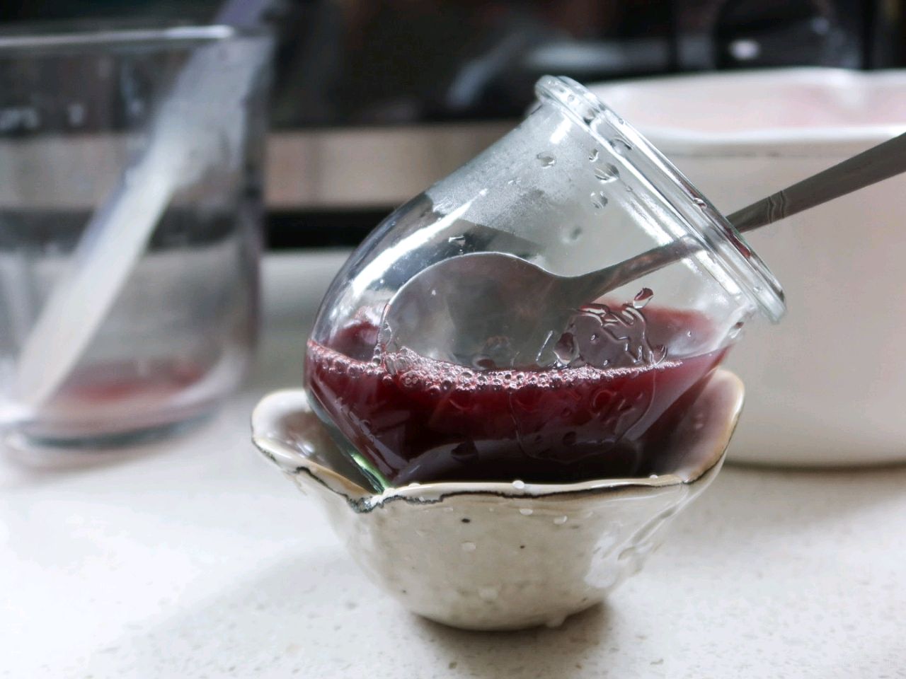 西柚红酒冻