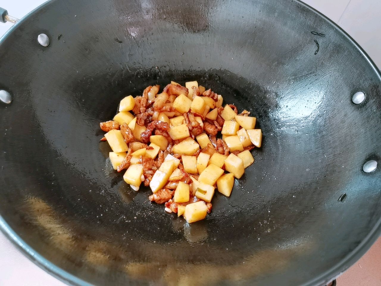 下饭菜•豆角烧土豆