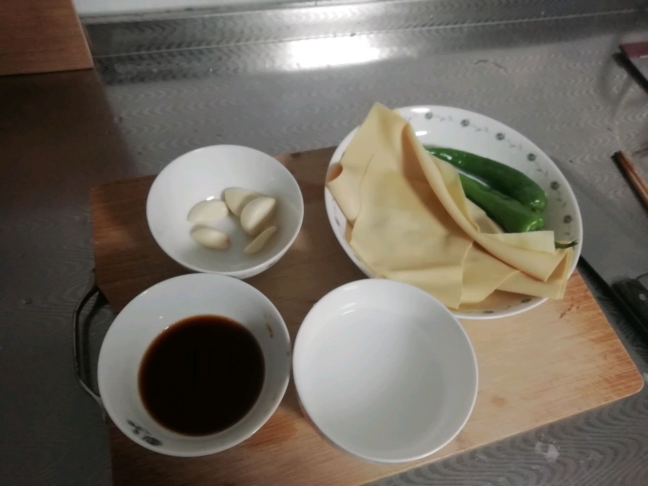 下饭菜——尖椒干豆腐