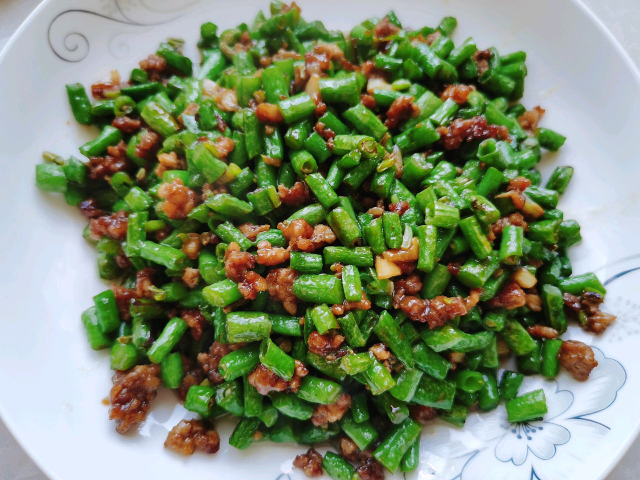 下饭菜肉沫豆角