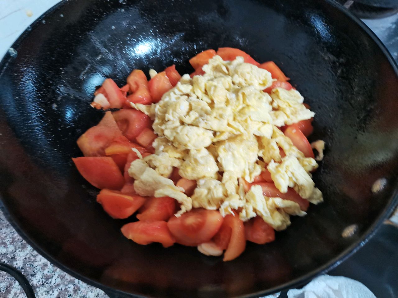 下饭菜西红柿炒鸡蛋