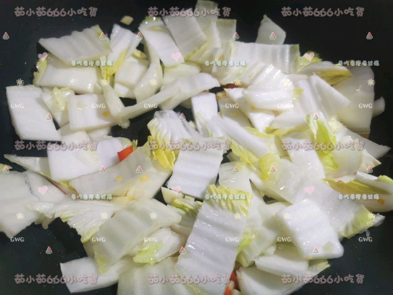 下饭菜系列——酸辣可的醋溜大白菜