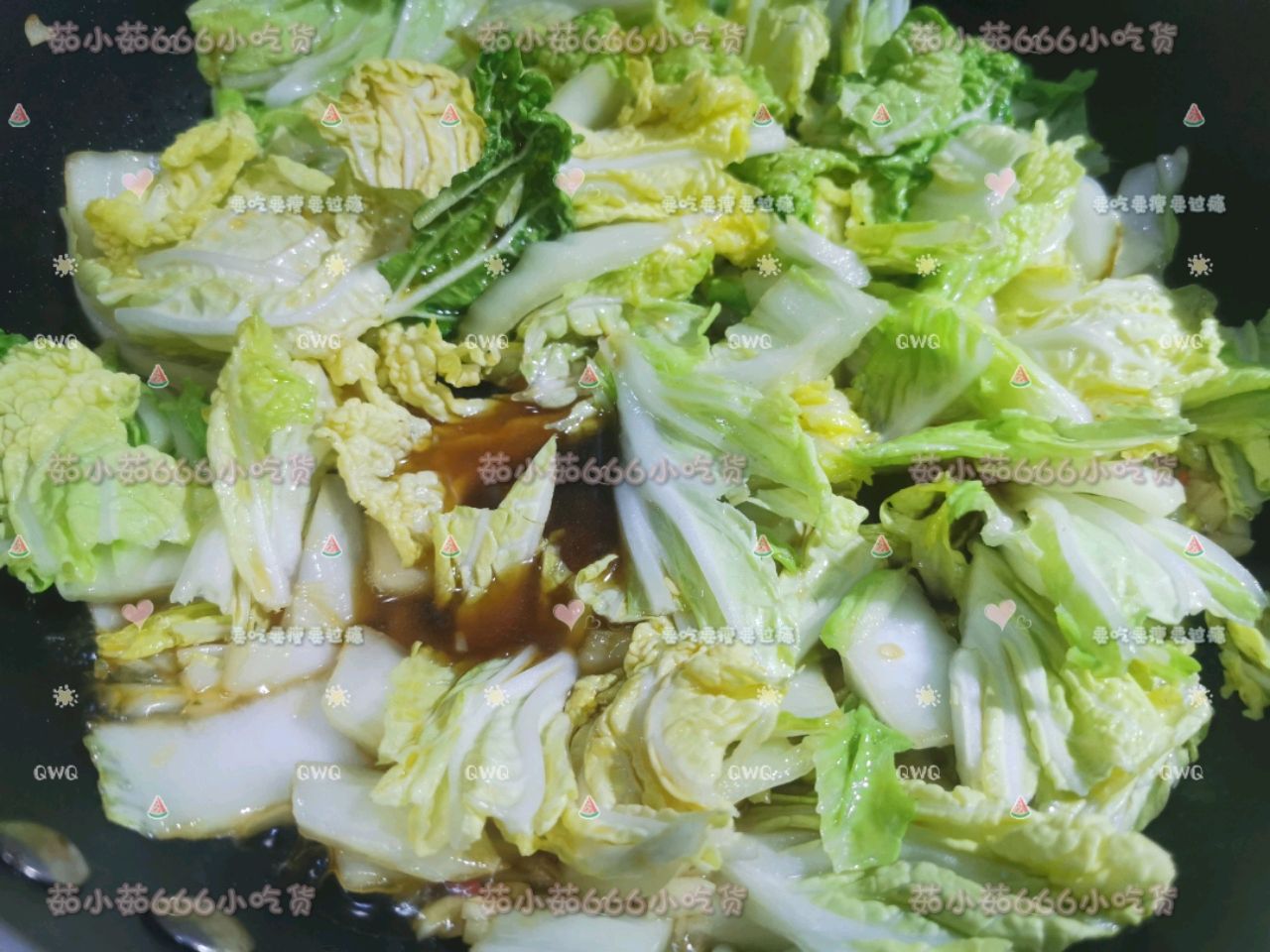 下饭菜系列——酸辣可的醋溜大白菜