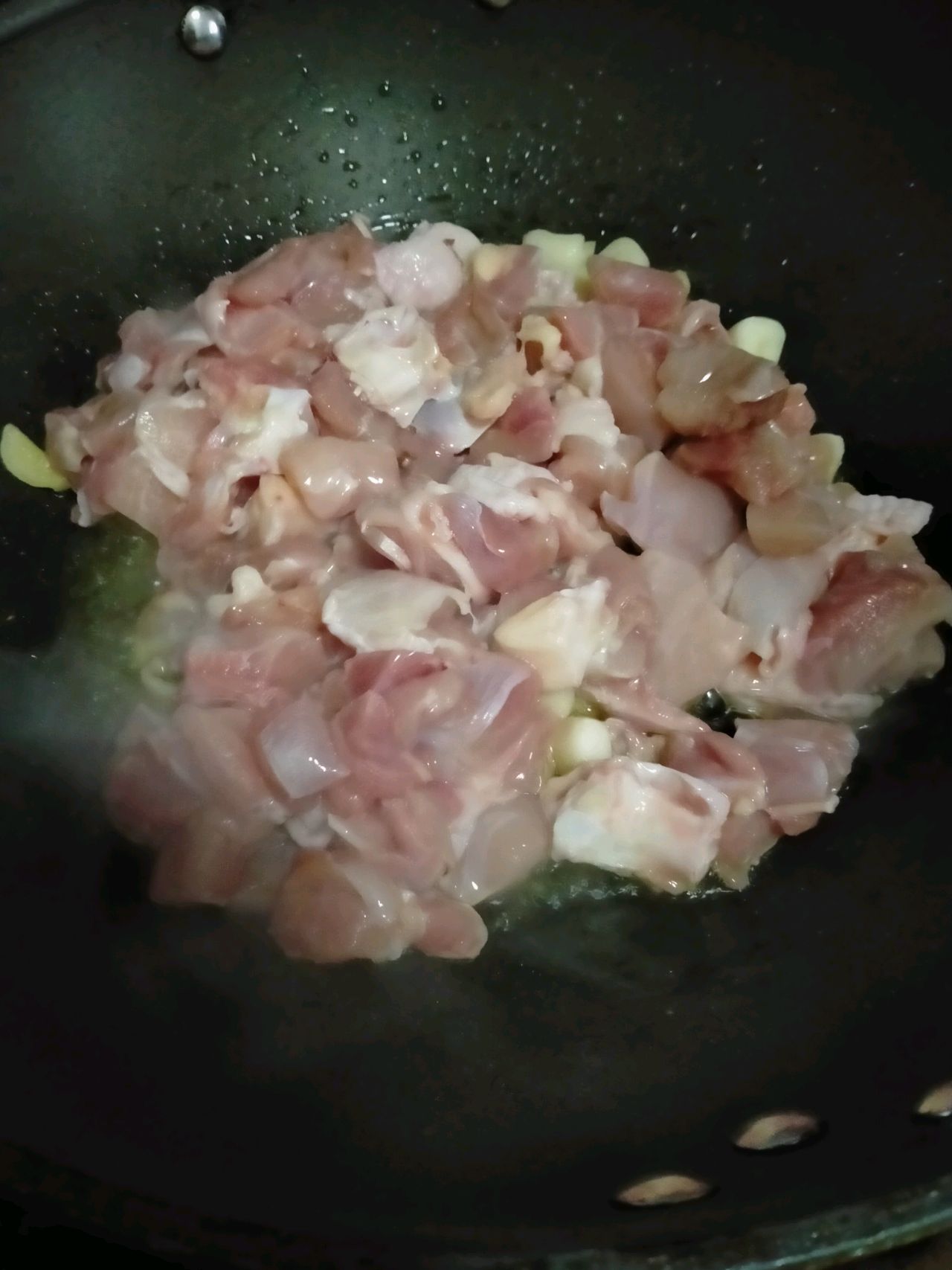 下饭菜，香菇炒鸡丁