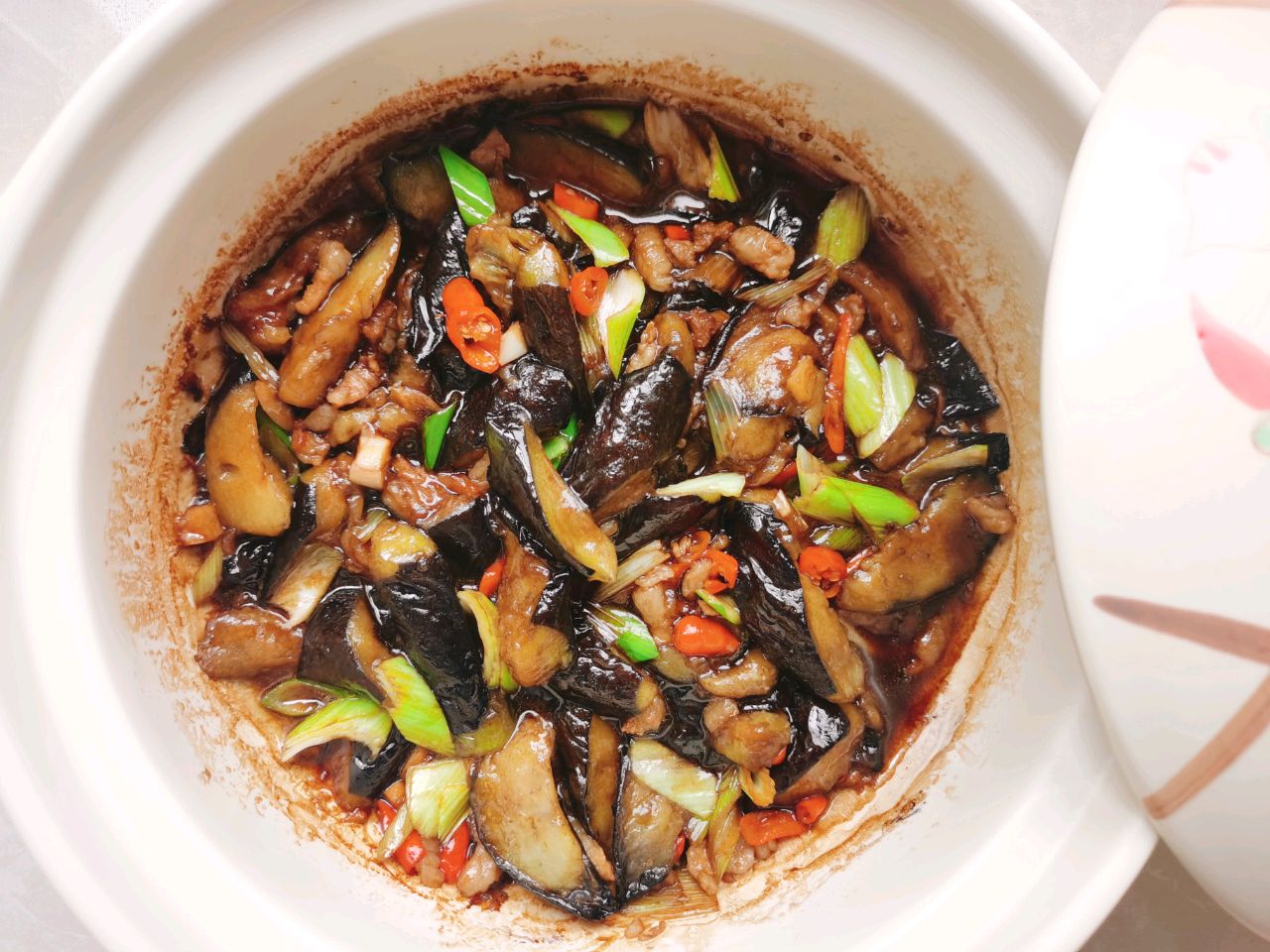 #下饭红烧菜肉沫茄子