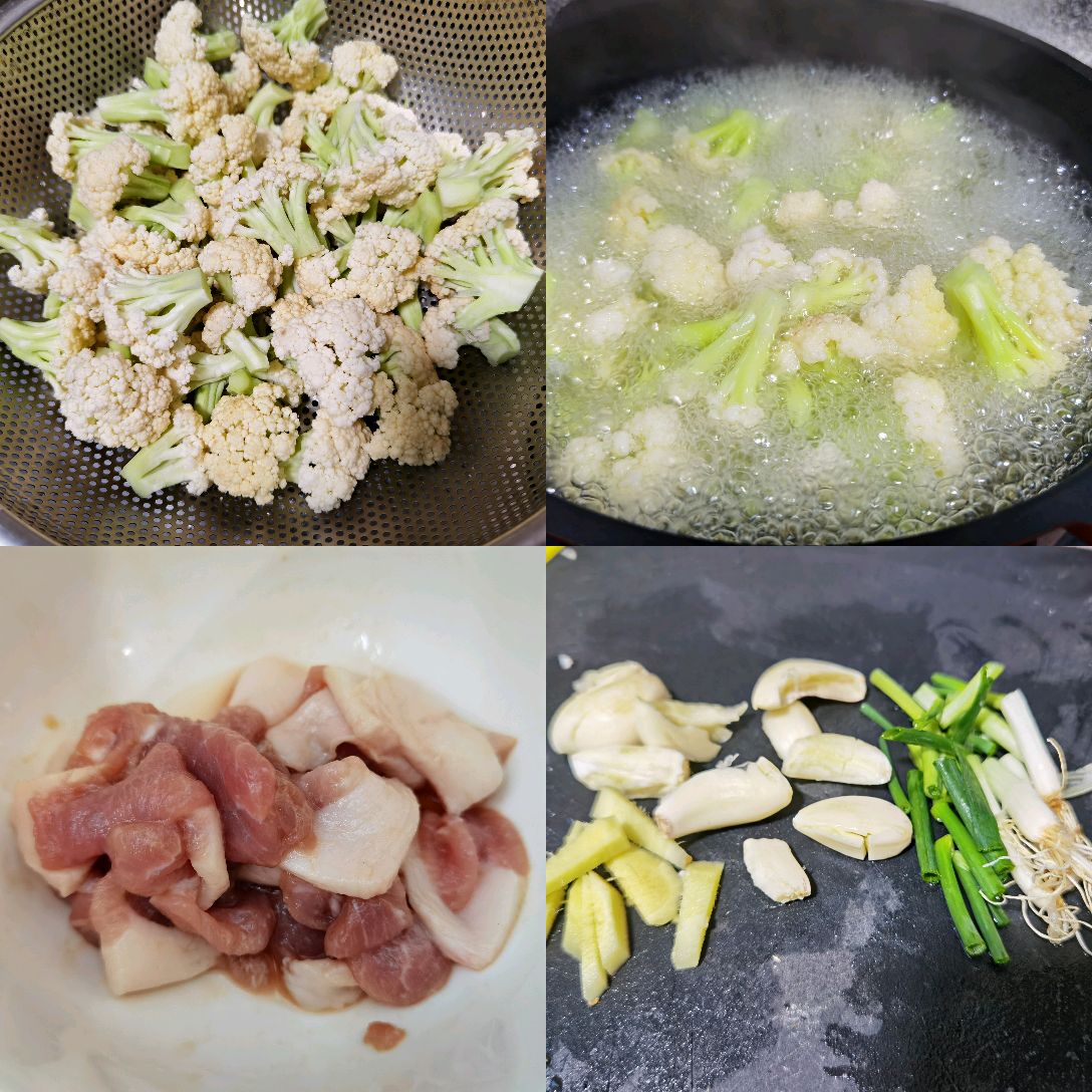 下饭花椰菜炒肉片