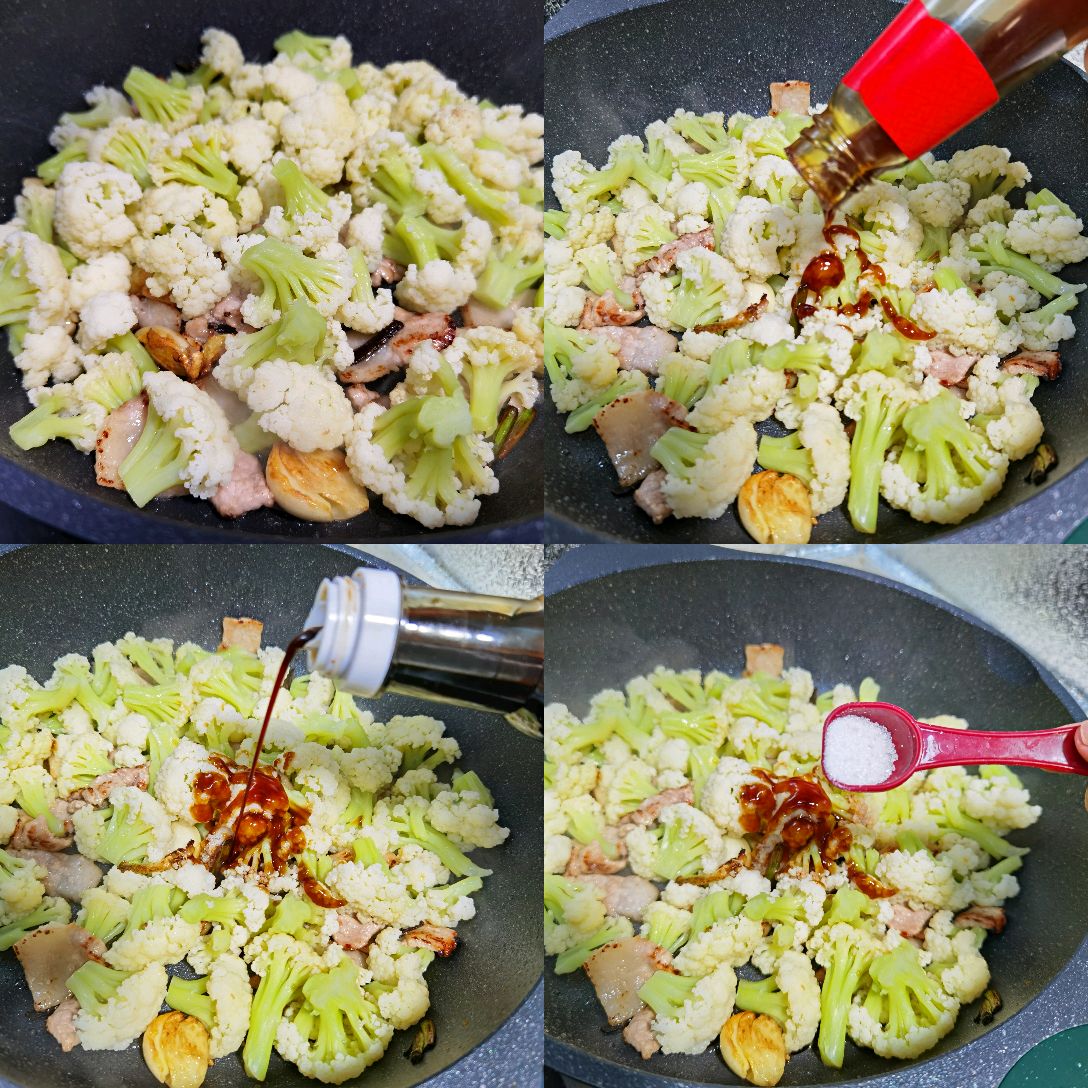 下饭花椰菜炒肉片