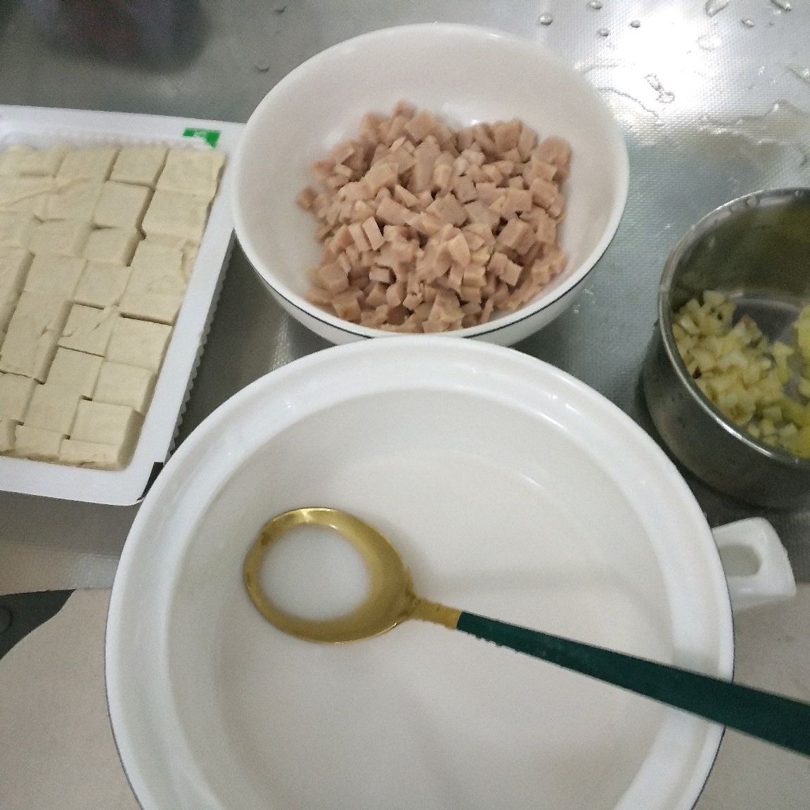 下饭神器~火腿麻婆豆腐