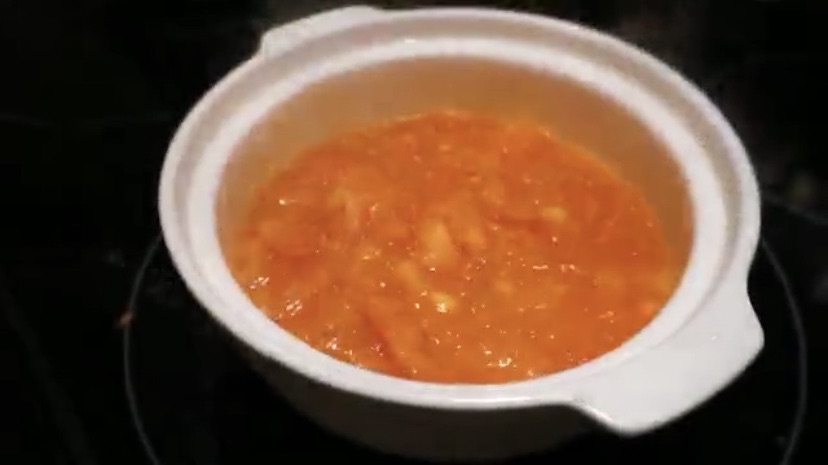 虾滑番茄豆腐煲
