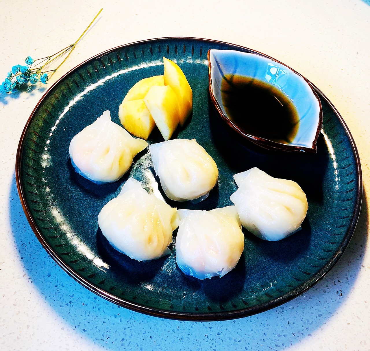 虾饺和醋