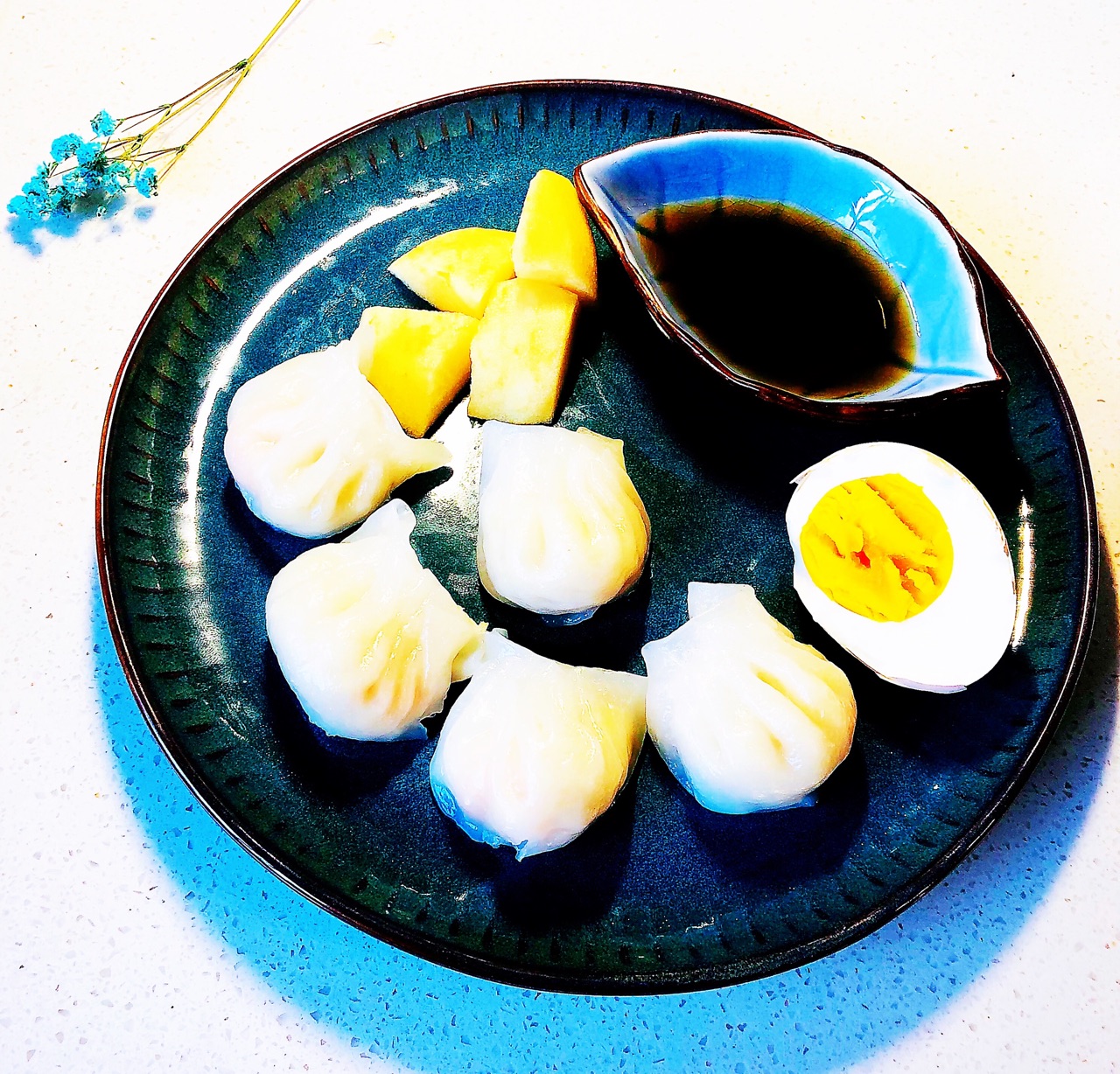 虾饺和醋
