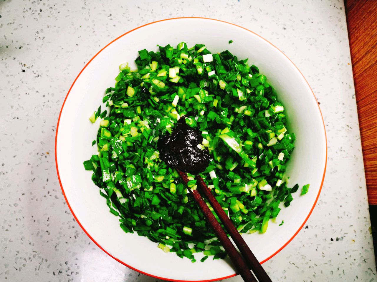 虾米韭菜鸡蛋饺 鲜得不得了