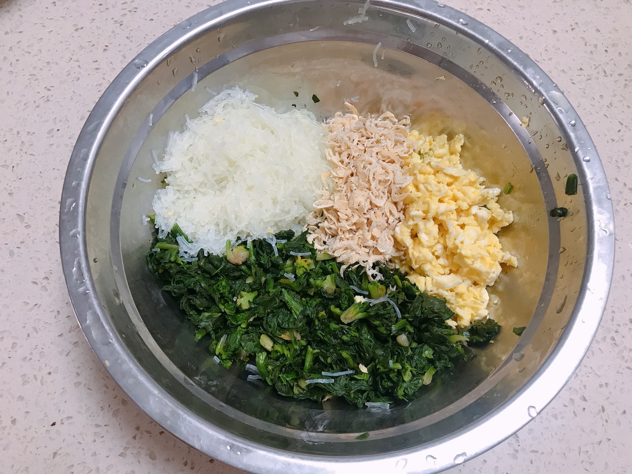 虾皮菠菜盒子
