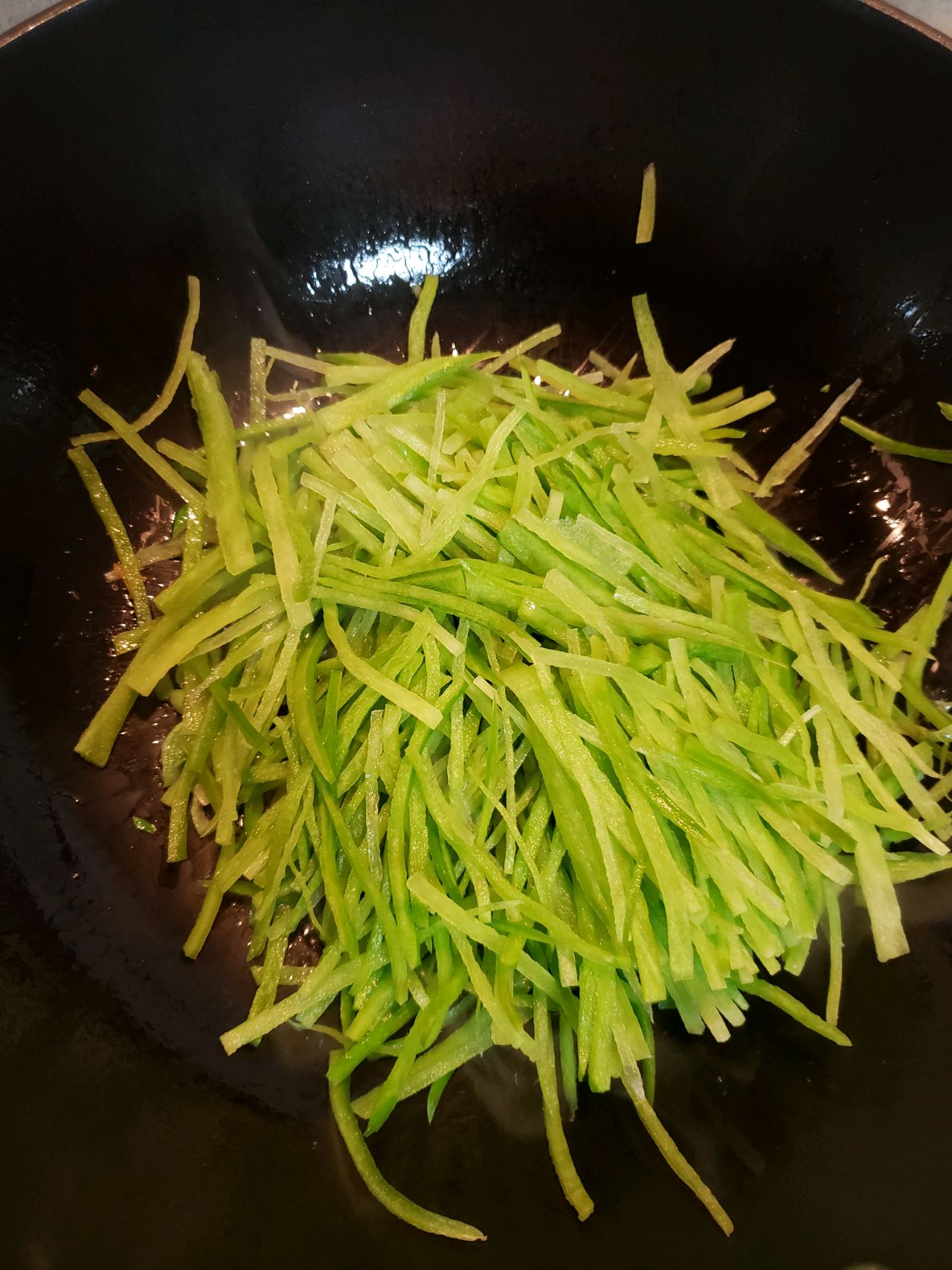 虾皮炒萝卜丝