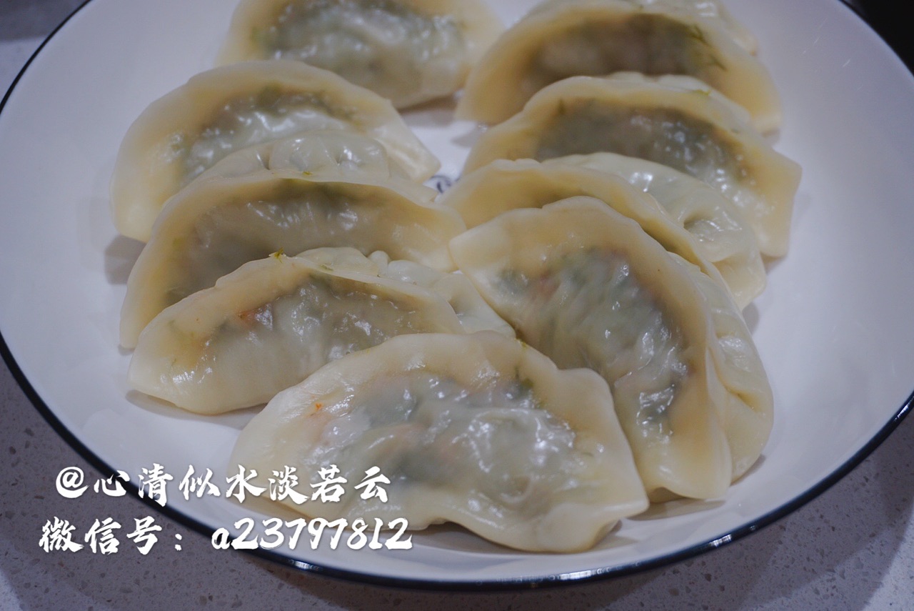 虾皮茴香饺子