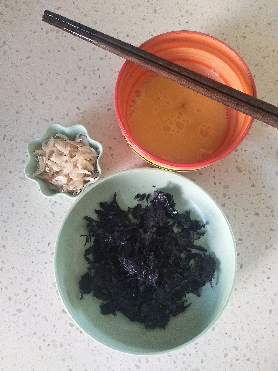 虾皮紫菜蛋花汤
