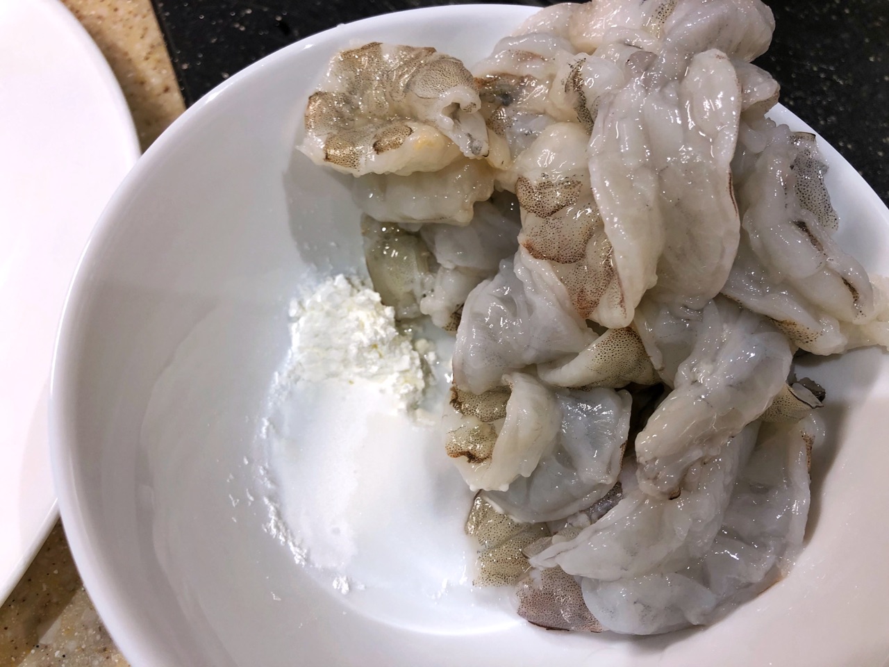 虾球什菜羹