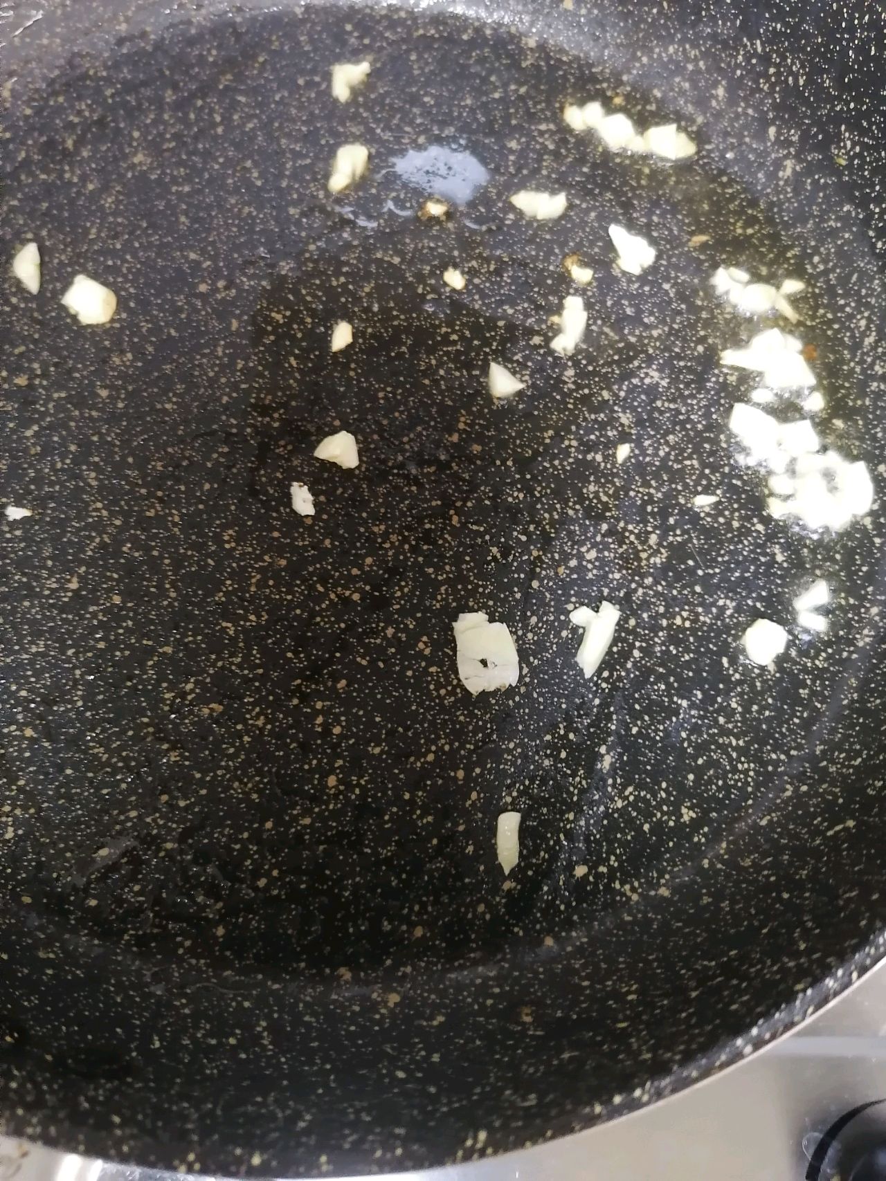 虾仁炒三样