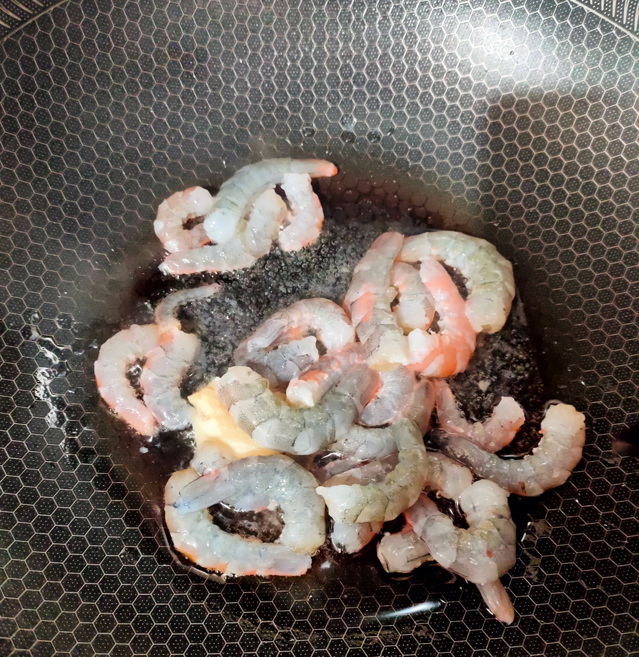 虾仁炒荷兰豆