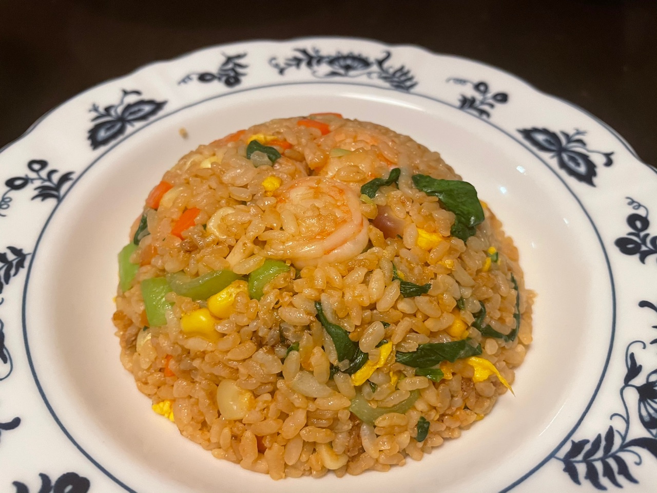 虾仁蛋炒饭