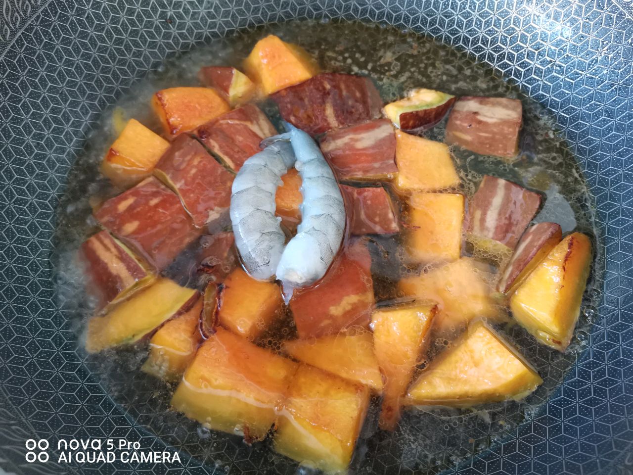 虾仁炖南瓜