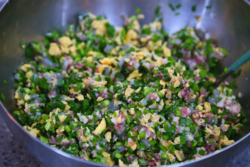虾仁鸡蛋饺子