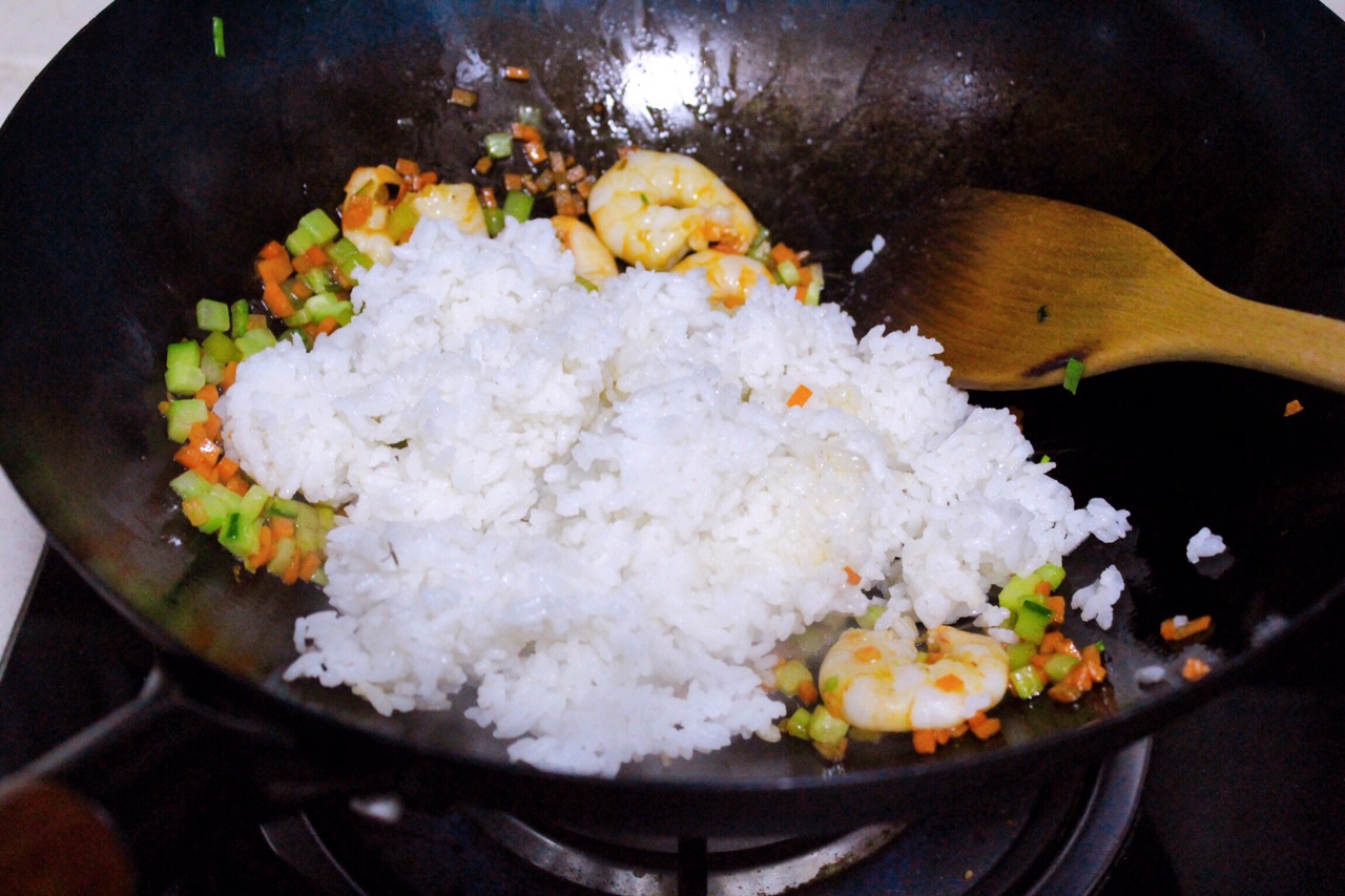 虾仁牛肉炒饭 | 打工人的快手饭
