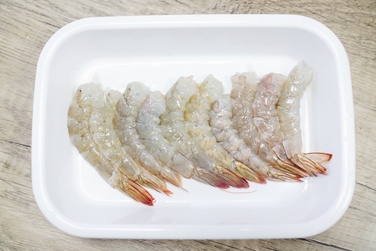 虾仁秋葵炒藜麦