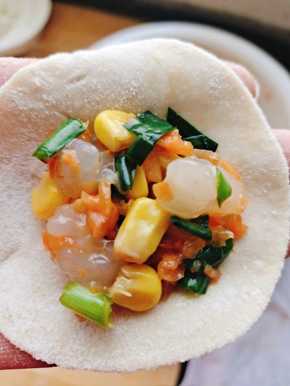 虾仁玉米水饺