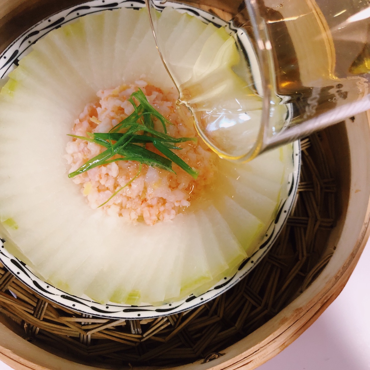 虾仁蒸冬瓜