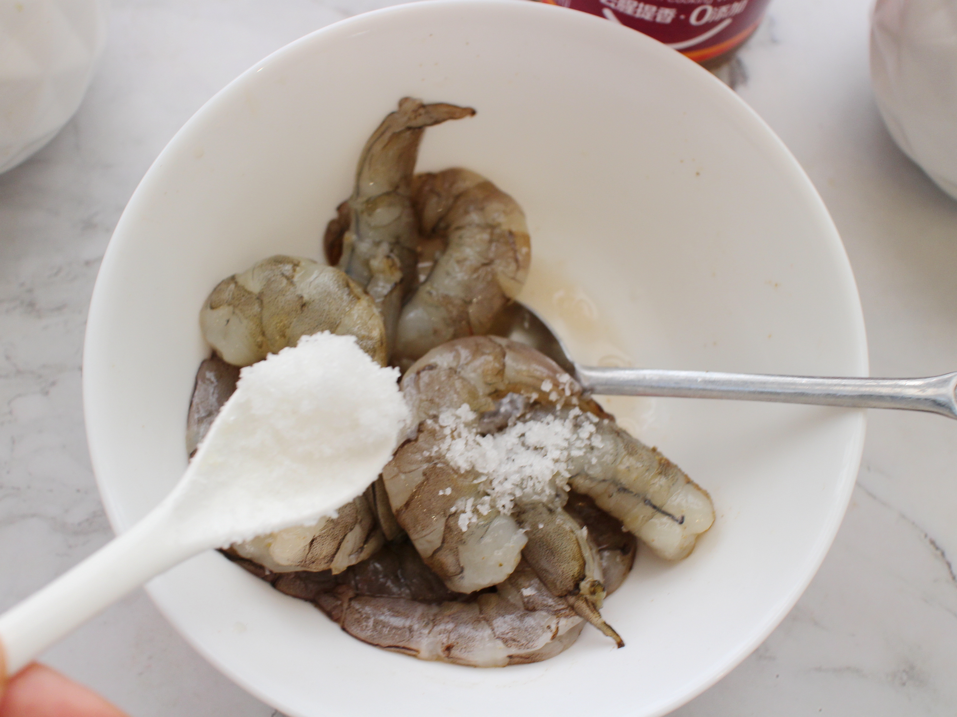 虾仁蒸玉子豆腐
