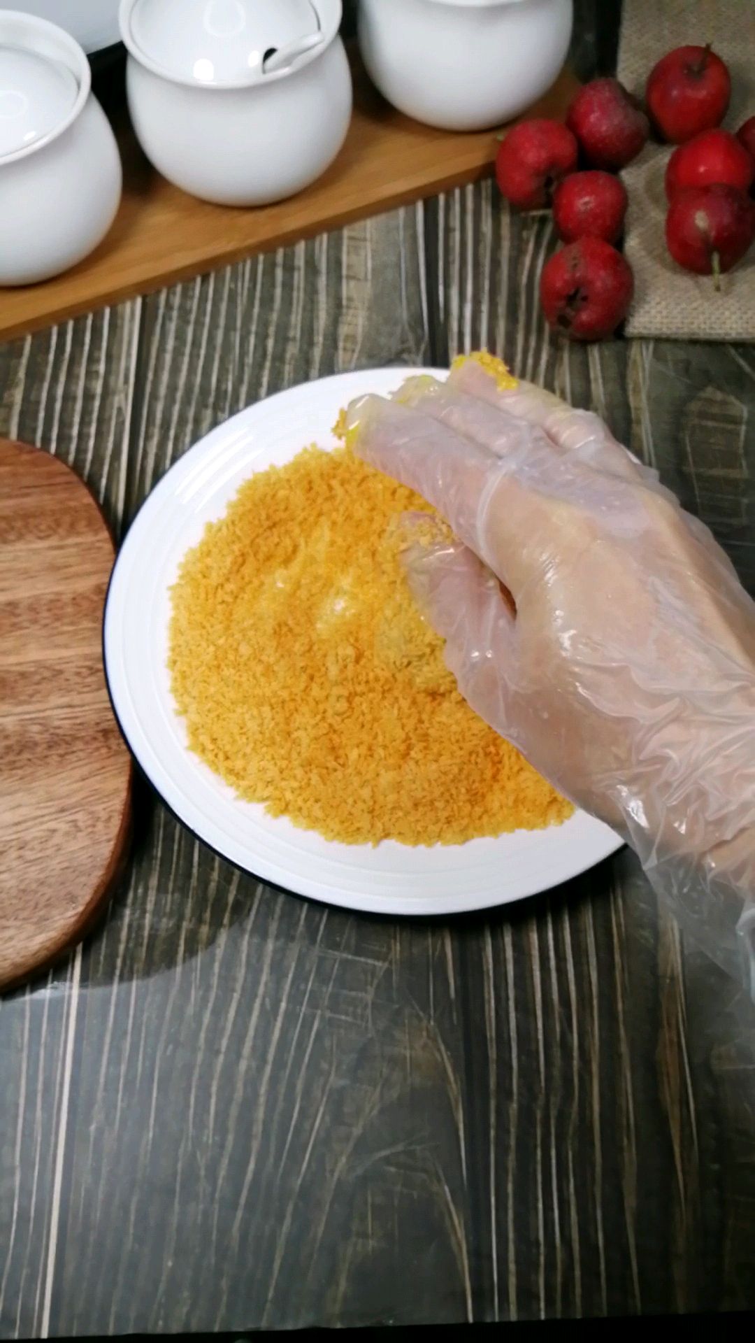 虾肉芝士球