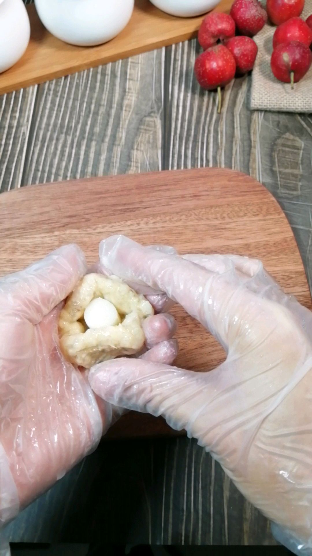 虾肉芝士球