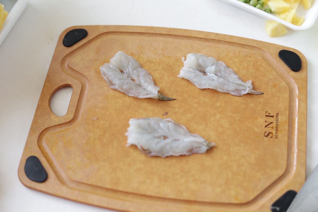 夏威夷鲜虾菠萝培根披萨